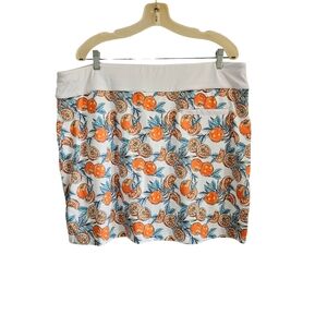 Coral Bay Orange Bird Golf Skort